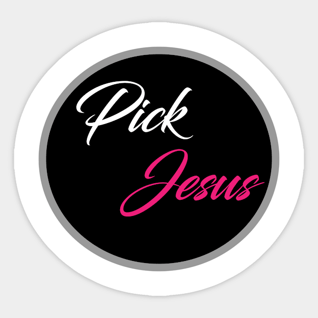 Christian Sticker by theshop